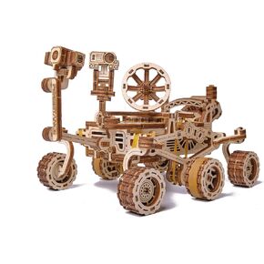 Wood Trick Mars Rover Mechanical 3D Wooden Puzzles for Adults and Kids to Build - Rides up to 13 ft - 7.9x4.7 in - Model Kits for Adults - DIY Wooden Models for Adults to Build