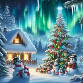 MBNTJHT مجموعات الرسم الماسي السهلة لعيد الميلاد للبالغين المبتدئين، مجموعات فنية ماسية كاملة للشجرة والأورورا ثلاثية الأبعاد للبالغين، لوحة فنية ماسية لعيد الميلاد لديكور المنزل مقاس 14 × 14 بوصة. in Kuwait