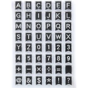 English Letter Alphabet Clear Stamps for Card Making Decoration and DIY Scrapbooking 2212081 (1)