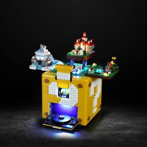 مصباح Vaodest LED لمجموعة نباتات البيرانا 71426 من Lego، تصميم وتكوين متوافق مع الطراز 71426 (مصباح LED فقط، وليس مجموعة مكعبات البناء)