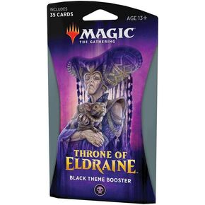 Magic: The Gathering Throne of Eldraine Theme Booster - Black