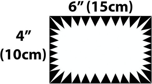 Price Burst 180 Sign Pack. Bright Display Tags. Durable, Easy to Write On Star Cards Are Great for Yard, Estate & Garage Sale, Fundraiser, Store, Business & Flea Market in Saudi Arabia