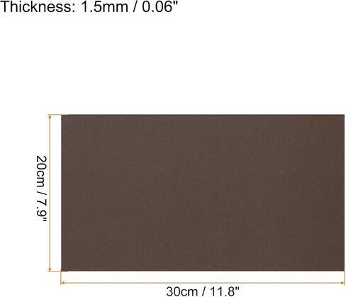Rebower 2Pcs Foam Sheets Crafts Foam Arts Paper 12 x 8 x 1/16 Inch [for Crafts Project, Scrapbooking, DIY, Party Handicraft, Costumes]-30cm x 20cm x 1.5mm / Light Blue in Saudi Arabia