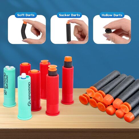 30 in Realistic Toy Foam Blaster Play Set, Shell Ejecting Soft Darts Blaster for Ages 14+ Years Old, Indoor Outdoor Gifts for Christmas Birthday in Saudi Arabia