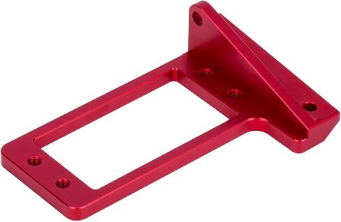 حامل Capra Servo 1/10، حامل مؤازر للمحور الأمامي من الألومنيوم BAT F9، مركز ثقل منخفض Capra Servo Mount لـ 1/10 RC Crawler Car VP Capra F9 DIY LCG Capra Upgrades (أسود) in Kuwait