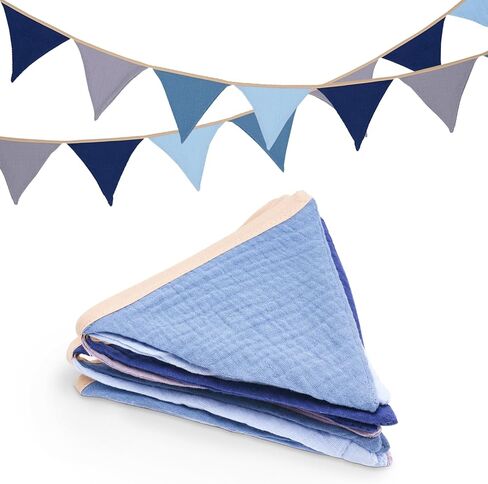 أعلام راية، إكليل الحضانة الوردي بطول 9 أقدام، 12 قطعة من زينة راية الحضانة بوهو، ديكور إكليل حضانة الطفل مزدوج الجانب لغرفة الأطفال الصغار، جدار الحضانة، السرير، حمام الطفل، حفلة عيد الميلاد in Kuwait