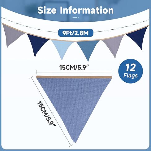 أعلام راية، إكليل الحضانة الوردي بطول 9 أقدام، 12 قطعة من زينة راية الحضانة بوهو، ديكور إكليل حضانة الطفل مزدوج الجانب لغرفة الأطفال الصغار، جدار الحضانة، السرير، حمام الطفل، حفلة عيد الميلاد in Kuwait