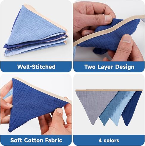 أعلام راية، إكليل الحضانة الوردي بطول 9 أقدام، 12 قطعة من زينة راية الحضانة بوهو، ديكور إكليل حضانة الطفل مزدوج الجانب لغرفة الأطفال الصغار، جدار الحضانة، السرير، حمام الطفل، حفلة عيد الميلاد in Kuwait