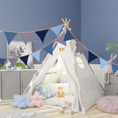 أعلام راية، إكليل الحضانة الوردي بطول 9 أقدام، 12 قطعة من زينة راية الحضانة بوهو، ديكور إكليل حضانة الطفل مزدوج الجانب لغرفة الأطفال الصغار، جدار الحضانة، السرير، حمام الطفل، حفلة عيد الميلاد in Kuwait