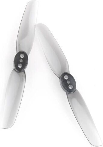 20pcs HQProp T65mm 65mm T-Mount Propeller Set (10x CW / 10x CCW) (Transparent Gray) in Kuwait
