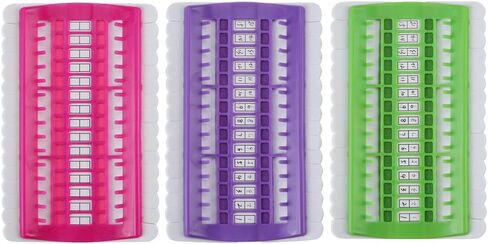 3 Color 30 Position Cross Stitch Needles Holder Embroidery Floss Thread, 3 Color Cross Stitch Needles Holder Plastic Thread Organizers Embroidery Floss Thread Organizer Sewing in Saudi Arabia