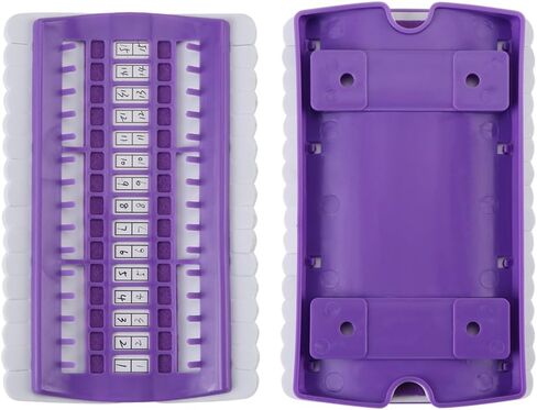 3 Color 30 Position Cross Stitch Needles Holder Embroidery Floss Thread, 3 Color Cross Stitch Needles Holder Plastic Thread Organizers Embroidery Floss Thread Organizer Sewing in Saudi Arabia