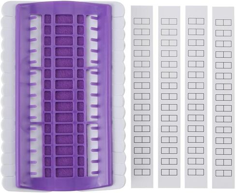 3 Color 30 Position Cross Stitch Needles Holder Embroidery Floss Thread, 3 Color Cross Stitch Needles Holder Plastic Thread Organizers Embroidery Floss Thread Organizer Sewing in Saudi Arabia