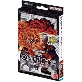 2023 Bandai One Piece TCG: Absolute Justice ST-06 Navy Starter 51-Card Deck