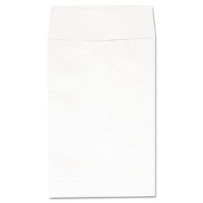 Universal Deluxe Tyvek Envelopes, #1, Square Flap, Self-Adhesive Closure, 6 x 9, White, 100/Box
