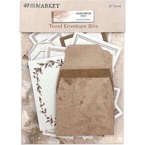 49 AND MARKET Color Swatch: Toast Envelope Bits, Multicolor