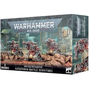 مجموعة ألعاب بلاستيكية 99120116020" Adeptus Mech Kataphron Battle Servers من البلاستيك، أسود