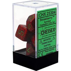 نرد تشيسيكس CHX25304 - مرقط: 7 قطع فراولة
