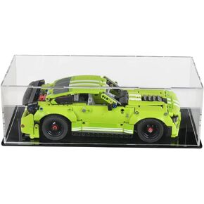 Acrylic Display Case for Lego 42138 Ford Mustang Shelby GT500,Clear Acrylic Box,Dust-Proof Display Box for Lego 42138, Size:13.7x7.87x5.9in(NOT Included The Model)