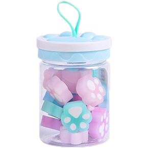 ممحاة لطيفة من Toyvian، مجموعة ممحاة مخالب القطط Kawaii للاستخدام في الفصول الدراسية والمكتب