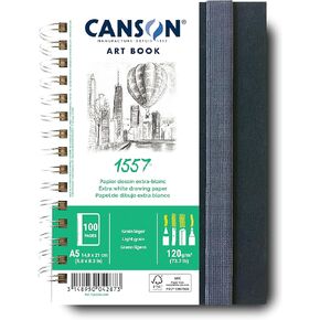 CANSON Art Book Sketchbook, Bright White