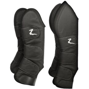 هورز احذية شحن للخيول | طقم من 4 بوت - أسود - حصان in Kuwait