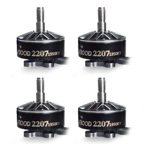 SoloGood 4pcs 2207 1950KV FPV محرك بدون فرشاة 6S لـ FPV Racing Drone Quadcopter in Kuwait