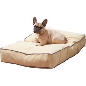Buster Reversible Rectangle Pillow Style Dog Bed, Cobalt, Small (36 x 24 in.)