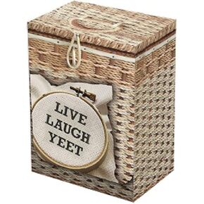 Legion Supplies LGNBOX146 Live Laugh Yeet Deck Box Multicoloured