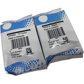 3YP17A X4E75A Print Head X4E75A 3YP17A Ink Cartridge Printehead for HP Smart Tank 500 600 700 for HP Smart Tank 660 670 700 6000 6001 7000 7001 7300 7301 7600 7602 Series Printer(1Black, 1Tri-Colour)