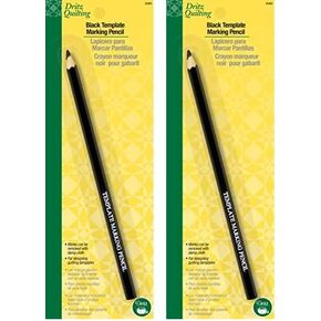 Dritz 3080 Template Marking Pencil, Black