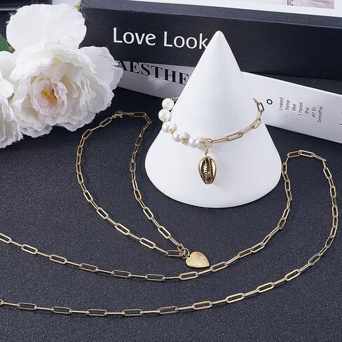 Beebeecraft 32.8 Feet/10M Gold Paperclip Chain Bulk 304 Stainless Steel Metal Rectangle Square Pull Extension Connectors Link Chains with Spool for Jewelry Making Necklace Bracelet DIY Crafts Supplies in Saudi Arabia