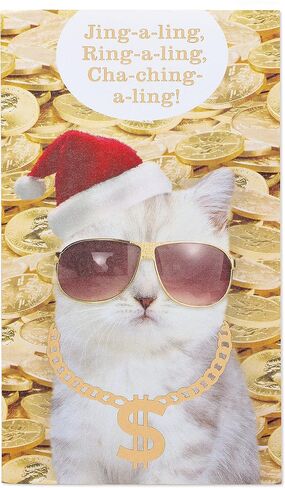 American Greetings Cat Christmas Card (How Much I Love You) in Saudi Arabia