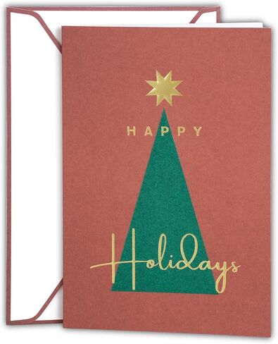 AZAZA Christmas Cards Boxed with Envelopes 20 Pack, Happy Holidays Cards with Unique Envelopes Merry Christmas Cards 2024 for Friends, Family and Loved Ones-Minimalism in Saudi Arabia