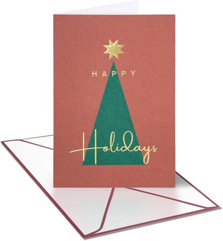 AZAZA Christmas Cards Boxed with Envelopes 20 Pack, Happy Holidays Cards with Unique Envelopes Merry Christmas Cards 2024 for Friends, Family and Loved Ones-Minimalism in Saudi Arabia