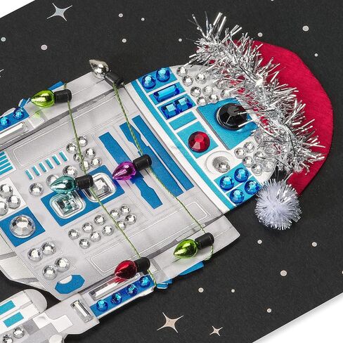 Papyrus Star Wars Christmas Card (Merry Force Be with You) in Saudi Arabia