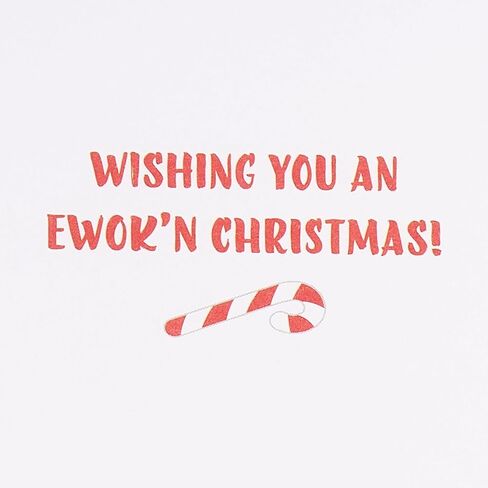 Papyrus Star Wars Christmas Card (Merry Force Be with You) in Saudi Arabia