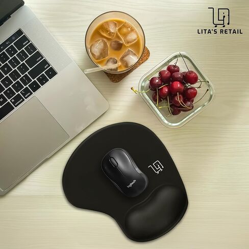 Silk Mouse Pad with Wrist Rest Great for Gaming Mouse Pad or Every Day Use as Desk Mat Mousepad and More in Saudi Arabia