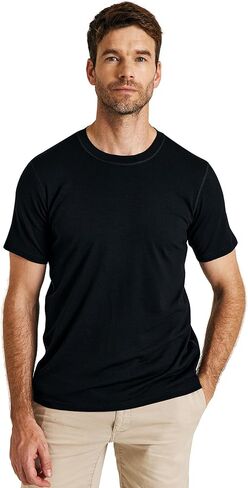 تي شيرت رجالي من صوف ميرينو من METARINO بأكمام قصيرة تي شيرت رياضي خفيف الوزن بطبقة أساسية للجري والتمرين in Kuwait