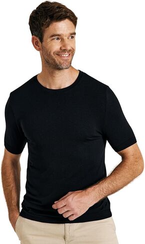 تي شيرت رجالي من صوف ميرينو من METARINO بأكمام قصيرة تي شيرت رياضي خفيف الوزن بطبقة أساسية للجري والتمرين in Kuwait