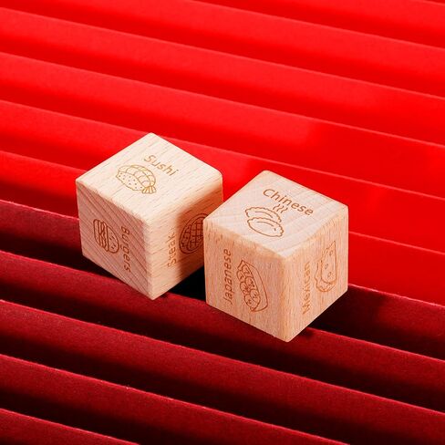 Best White Elephant Gifts for Men Husband Date Night Dice Valentines Day Gifts for Couple Him Her Food Decision Dice 5th Anniversary Wedding Gifts for Couples Christmas Stocking Stuffers for Women Men in Saudi Arabia