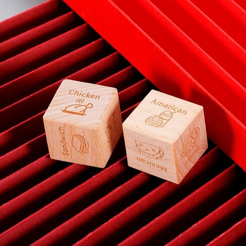 Best White Elephant Gifts for Men Husband Date Night Dice Valentines Day Gifts for Couple Him Her Food Decision Dice 5th Anniversary Wedding Gifts for Couples Christmas Stocking Stuffers for Women Men in Saudi Arabia