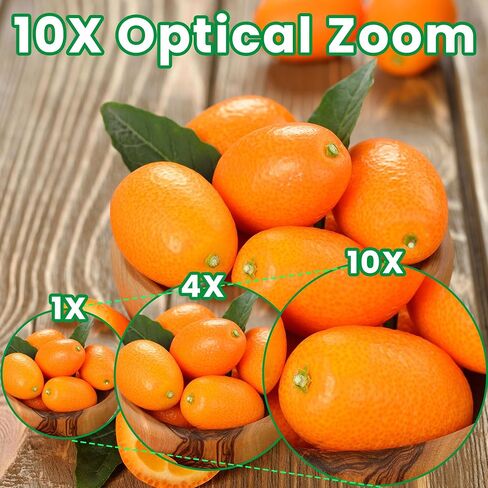 QILOVE USB Camera 2.8-12mm Varifocal Lens 8Megapixel Webcam with IMX179 (1/3.2'') 8mp Webcam for Android Linux Windows Industrial Video in Kuwait
