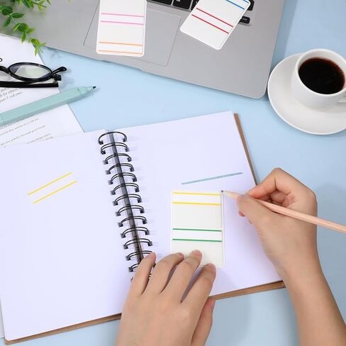 2 Inch Index Tabs Self Adhesive, 240 PCS Colored Tabs for Annotating Books Writable Notebook Tabs Page Markers Labels Repositionable Sticky Notes Tabs for Classify File Folders Binder Reading Notes in Saudi Arabia