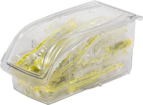 Akro-Mils 305B1 Insight Ultra-Clear Hanging and Stacking Plastic Storage Bin 10-7/8-Inch x 5-1/2-Inch x 5-1/4-Inch, Clear 12-Pack in Kuwait