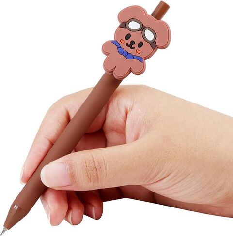 4Pcs Straykids Pen Skzoo Skz Black Ink Gel Pens Writing Pens kpop Merch Stray kids Fans Gifts Set(Puppym) in Saudi Arabia