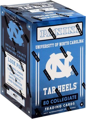 Panini NCAA North Carolina Tar Heels 2016 Collegiate Multi-Sport Blaster Trading Cards, Black, Small in Kuwait
