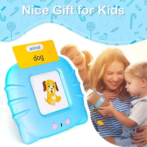 510 Talking Flash Cards for Kids 2-4 - Pocket Speech Therapy Toys for Autism, Montessori Learning in Kuwait