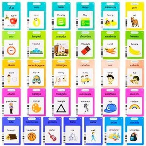 510 Talking Flash Cards for Kids 2-4 - Pocket Speech Therapy Toys for Autism, Montessori Learning in Kuwait