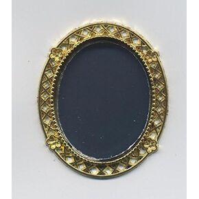 International Miniatures Dollhouse Miniature Victorian Wall Mirror
